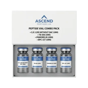 BPC-157 10mg + TB-500 10mg + CJC-1295 (without DAC) 10mg + Ipamorelin 10mg
