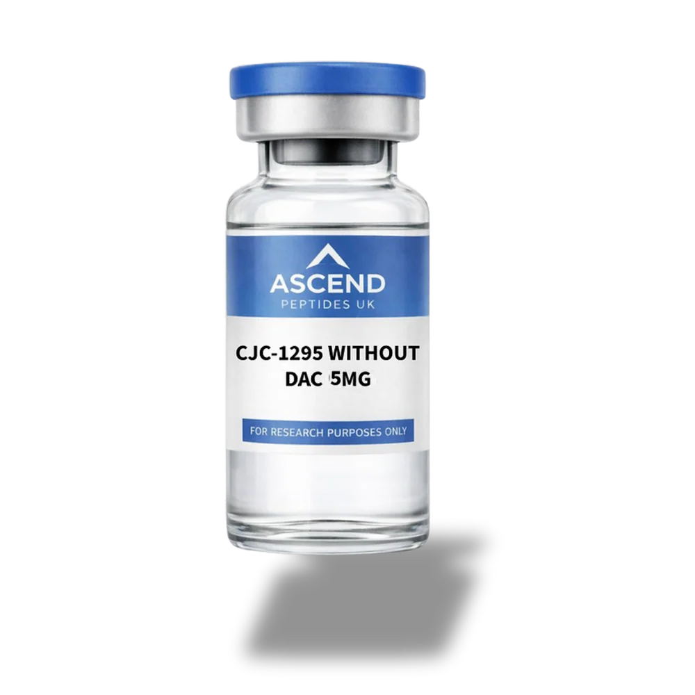 CJC-1295 Without DAC 5mg research peptide vial
