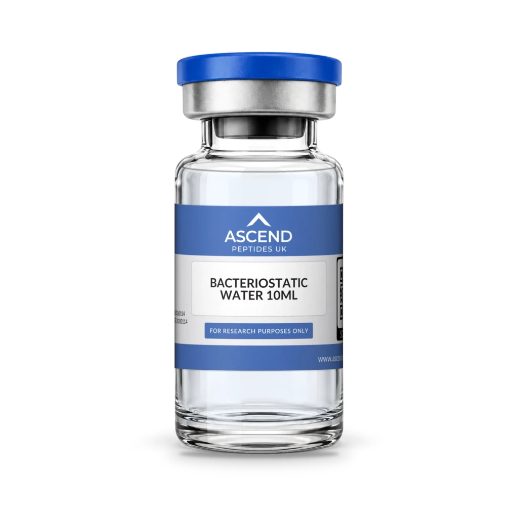 Bacteriostatic Water 10ml research solvent vial